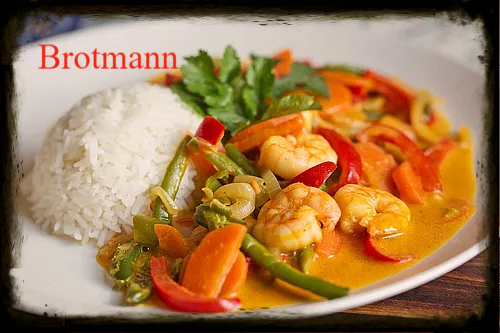 THAI-Panang Curry mit rice