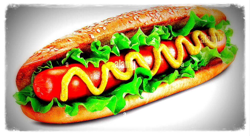 spezielles Hot-Dog-Sandwich