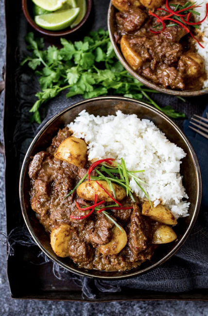 Massaman Curry mit rice