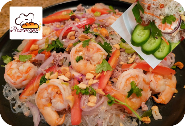 Yum Wun Sen (Seafood Glass Noodle Salad)